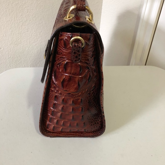 BRAHMIN BRINLEY SATCHEL PURSE - Picture 3 of 8